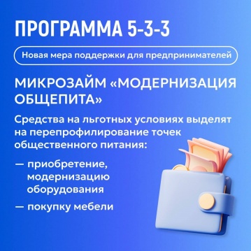 Модернизация общепита